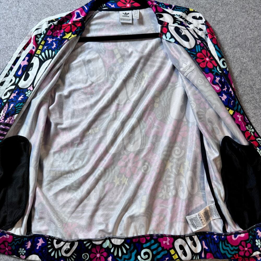 Adidas Originals Hattie Stewart SST Track Jacket Womens M DV2659 Eyes - Picture 11 of 13